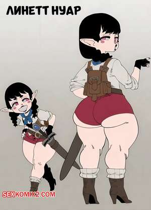 Порно комикс аниме Final Fantasy XIV. Линетт Нуар. Linette Noire. Best in Slot. Nuclear Wasabi.