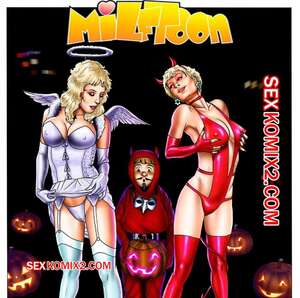 Порно комикс инцест Хэллоуин. Halloween. Milftoon