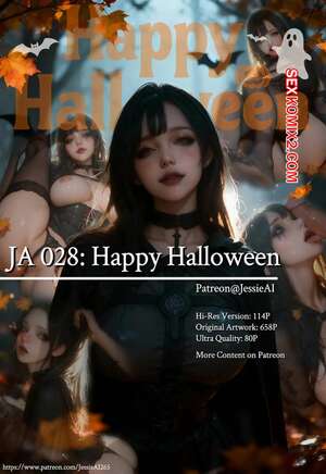 Порно комикс аниме JA028. Happy Halloween. Jessie AI