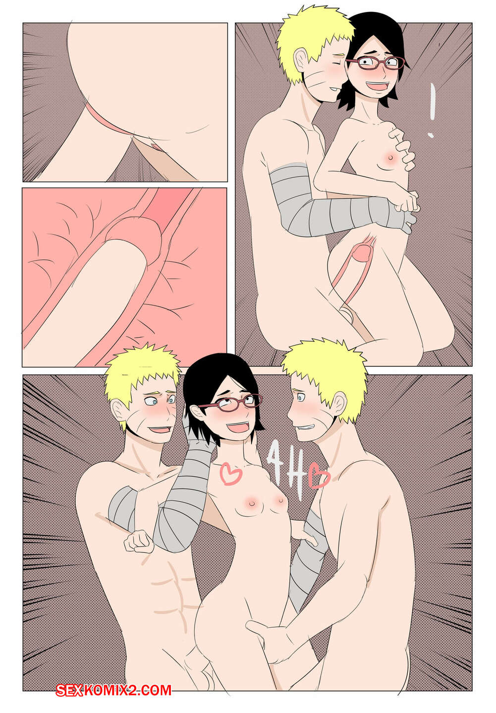 Naruto and sarada porn