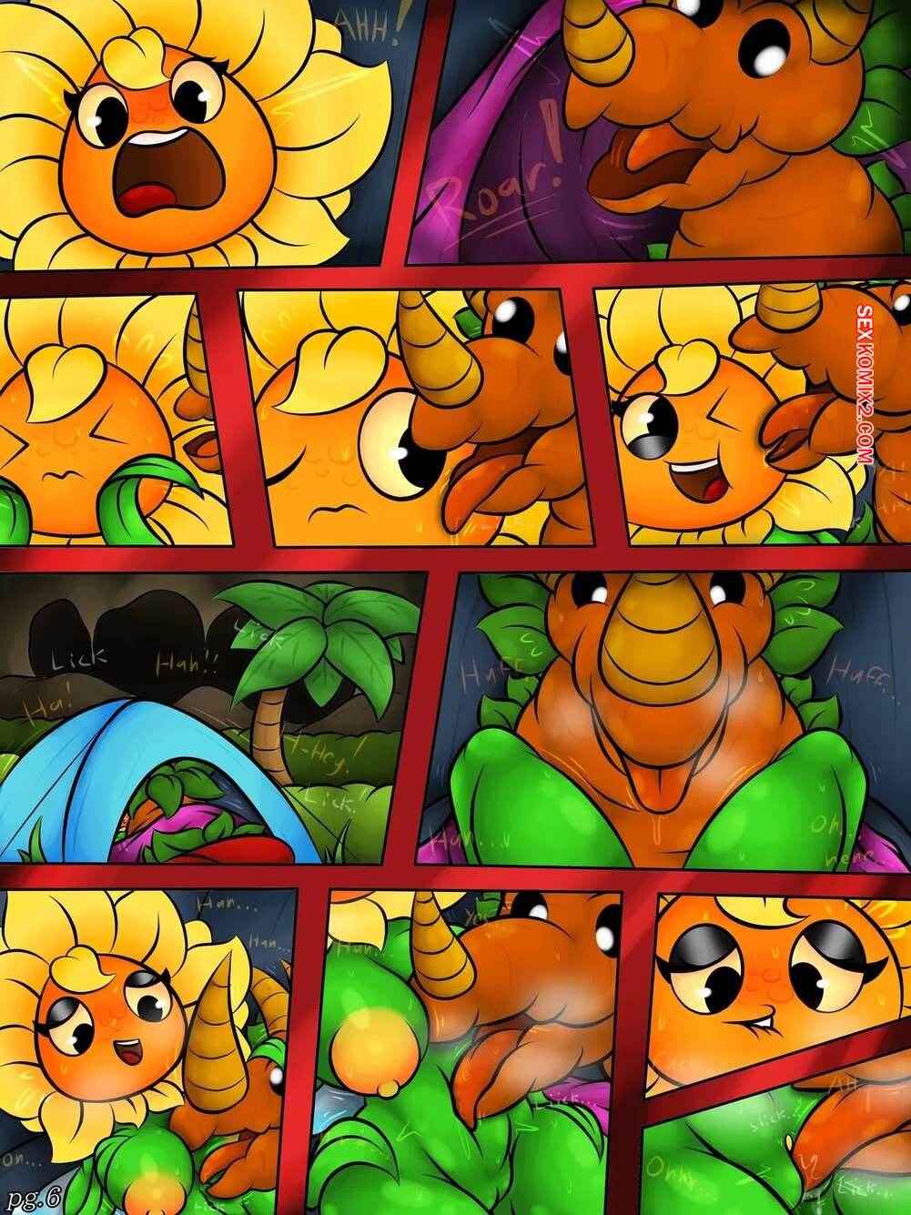 Blobslimey- primal instincts [plants vs. zombies]