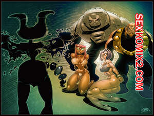 Порно комикс Teen Titans. Jinxs Revenge. Wagner