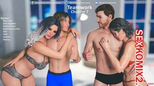 Порно комикс Все вместе. Часть 7. Teamwork. MandoLogica Порно комикс Все вместе. Часть 7. Teamwork. MandoLogica